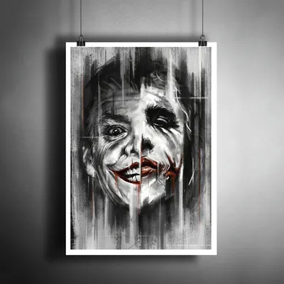 Постер плакат для интерьера "Фильм: Джокер. Актёр Джек Николсон. Joker.  Комиксы DC"/ Декор дома, офиса, комнаты A3 (297 x 420 мм) - купить с  доставкой по выгодным ценам в интернет-магазине OZON (321785776)