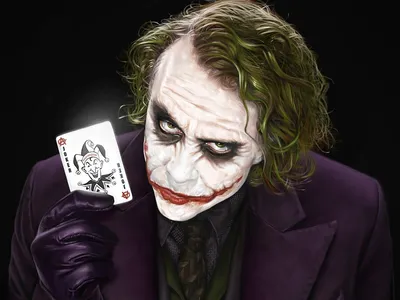 Скачать обои "Джокер (Joker)" на телефон в высоком качестве, вертикальные  картинки "Джокер (Joker)" бесплатно