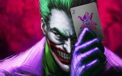 Скачать обои "Джокер (Joker)" на телефон в высоком качестве, вертикальные  картинки "Джокер (Joker)" бесплатно