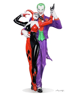 The joker and harley quinn hi-res stock photography and images - Alamy