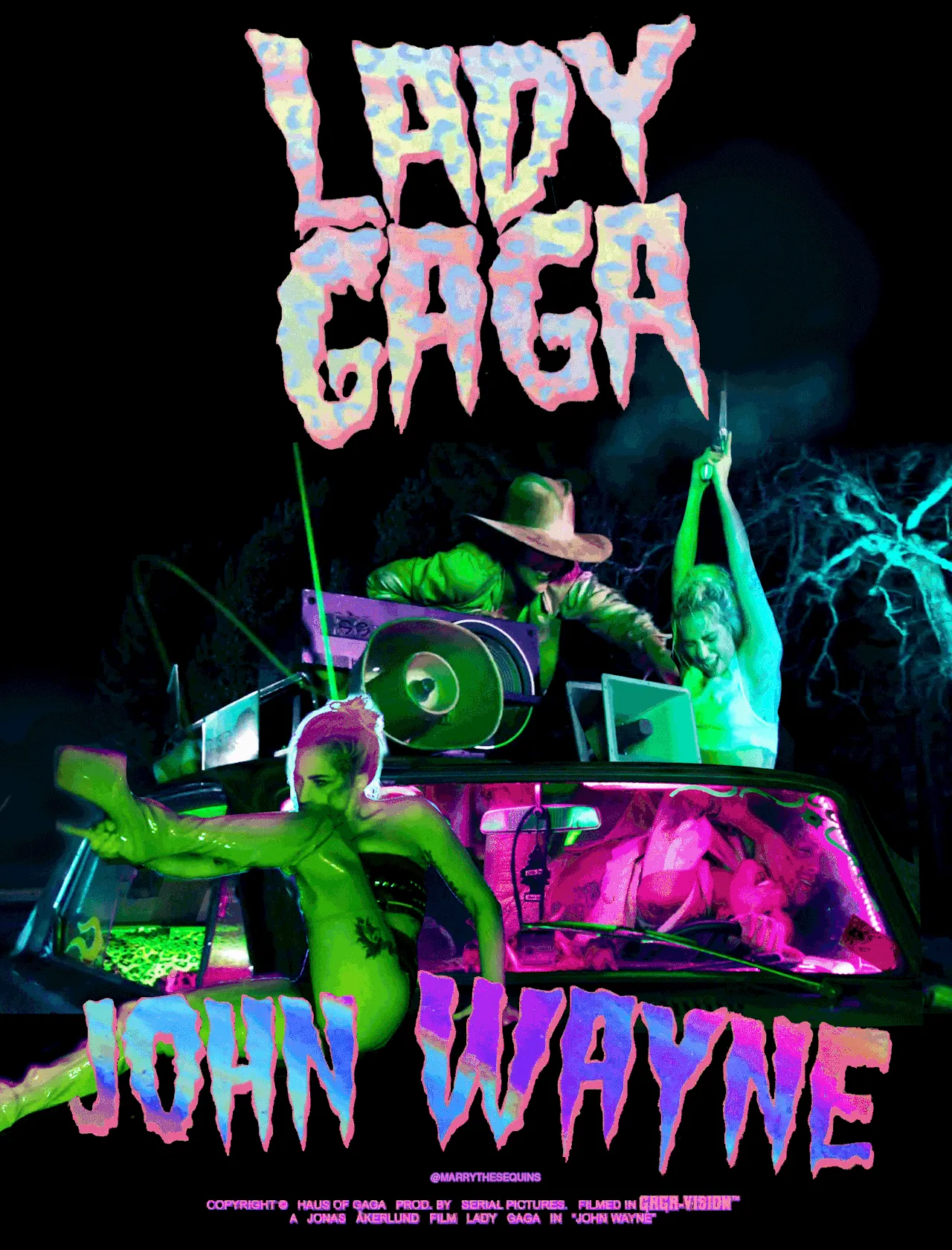 Леди гага джон. Lady Gaga John Wayne. Джон Вейн леди Гага gif. Постер вентилятора. Lady Gaga John Wayne шрифт.