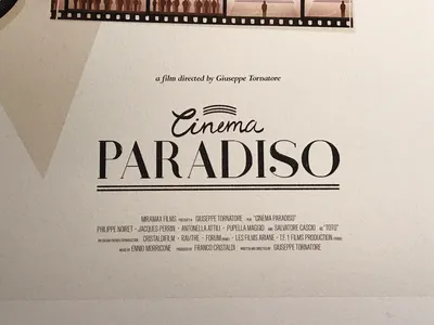 Cinema Paradiso Джузеппе Торнаторе Распечатать постер фильма Mondo Maria Suarez Inclan | eBay