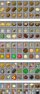 XL Food Mod+ - новая еда [.5] [.2] [.4] [.2] [.2]  [1.8.9] » Скачать моды для Майнкрафт