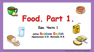 Мини-карточки Домана "Еда/Food" на укр/англ. Вундеркинд с пеленок -  Карточки Домана