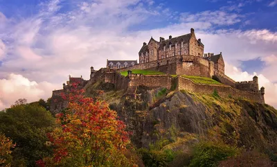 Эдинбургский замок — фото, история, легенды и факты, где находится, как  добраться на Туристер.Ру
