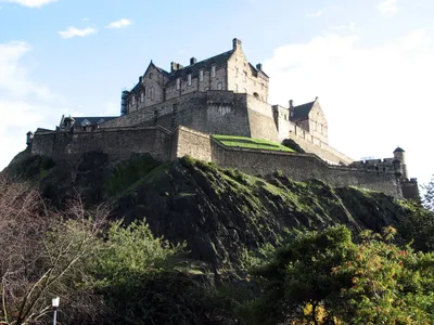 Эдинбургский замок, вид с холма | Edinburgh Castle from Arth… | Flickr