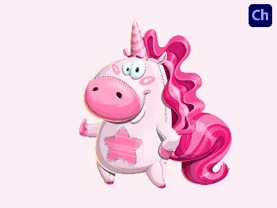 Unicorn cartoon hi-res stock photography and images - Alamy