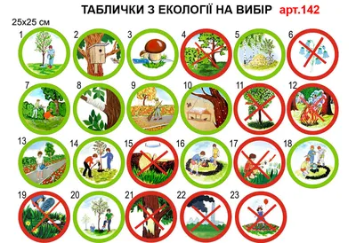 Экологические знаки по охране природы для детей картинки