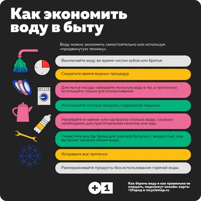 Как можно экономить воду в быту и в сельском хозяйстве?