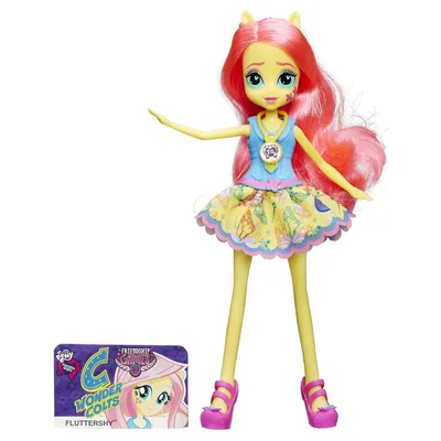 Кукла Equestria Girls Игры дружбы - Флаттершай My Little Pony (Hasbro)  купить в интернет-магазине Ласточка