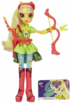 Кукла My Little Pony Equestria Girls Игры дружбы Эппл Джек, 22 см, B2024 —  купить в интернет-магазине по низкой цене на Яндекс Маркете