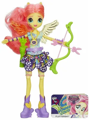 Кукла My Little Pony Equestria Girls Игры дружбы Флаттершай, 22 см, B2023 —  купить в интернет-магазине по низкой цене на Яндекс Маркете