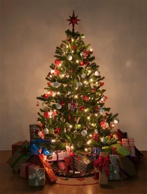 новогодние елки наряженные фото, варианты украшения новогодней елки, красиво  украше… | Рождественские каникулы, Рождественские цветы, Белые  рождественские украшения