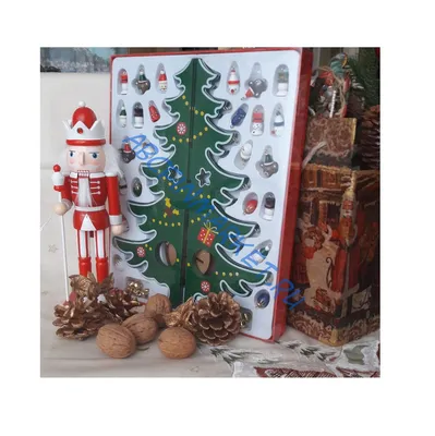 Развивающая игрушка Санта Лючия Новогодняя елка на стену - Акушерство.Ru