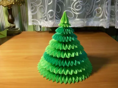 ЁЛКА из бумаги своими руками . Новогодние поделки / DIY paper Сhristmas  tree / Сhristmas crafts - YouTube