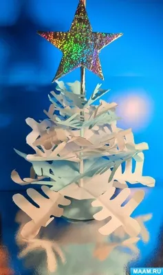 DIY Christmas tree made from A4 simple and quick. New Year's crafts. DIY  Paper crafts #ChristmasTree - YouTube