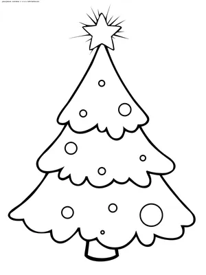 Картинки по запросу елка раскраска для малышей | Printable christmas  coloring pages, Christmas coloring pages, Christmas tree drawing