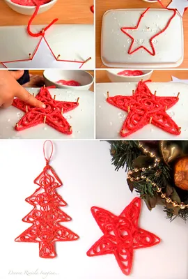 Easy Christmas Caps Decoration - Fun Family Craft | Ёлочные Игрушки Своими  Руками - YouTube
