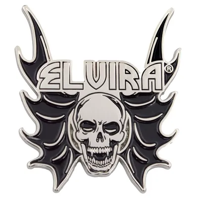 Elvira Tattoo Logo Enamel Pin – Kreepsville