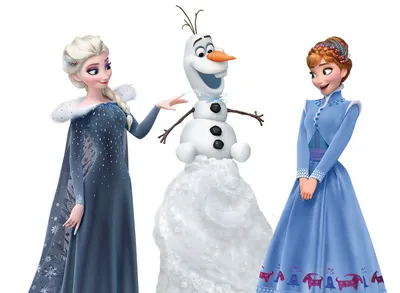 Disney Frozen Elsa Anna Olaf Sven Wall Paper Mural | Buy at EuroPosters