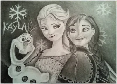 Elsa and Anna with Olaf - Elsa the Snow Queen photo (43064693) - fanpop -  Page 9