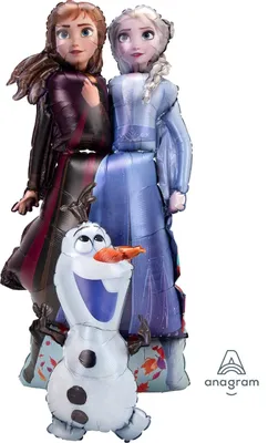 Anna, Elsa and Olaf for Anna by AgiVega on DeviantArt