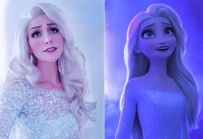 Эльза из мультика Холодное Сердце и Тачки Дисней в игре для детей Elsa -  YouTube