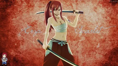 Эльза/Эрза Скарлет - Маг S - класс | Fairy tail personnage, Fairy tail,  Fond d'ecran dessin