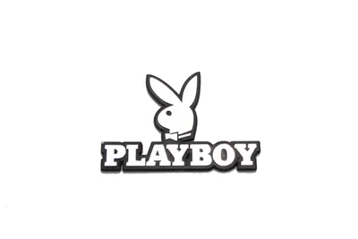 Эмблема "PLAYBOY" на багажник авто черный хром (длина 9,5см) - купить по  выгодным ценам в интернет-магазине OZON (859808641)