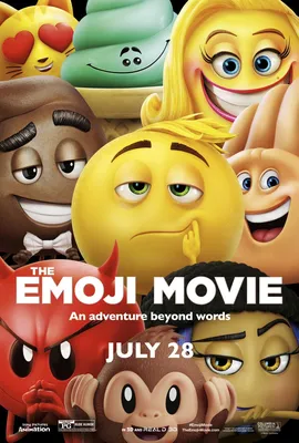 Фильм «Эмоджи фильм» / The Emoji Movie: Express Yourself (2017) — трейлеры,  дата выхода | КГ-Портал