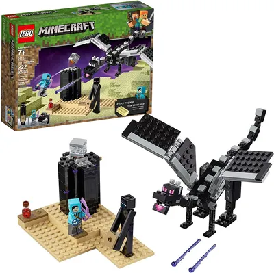 Конструктор LEGO Minecraft The End Battle 21151 Эндер Дракон  (ID#1609706184), цена: 2470 ₴, купить на 