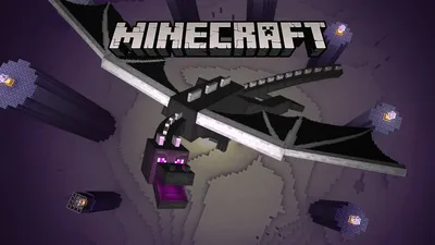 Мягкая игрушка Minecraft Enderdragon. Дракон Края , 55 см - отзывы  покупателей на Мегамаркет