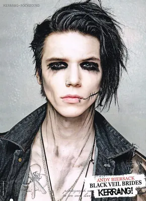 Pin by Mika Uchiha😈🖤 on Black Veil Brides † | Andy biersack, Andy black,  Black veil brides