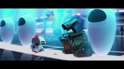 Фигурки роботы ВАЛЛ-И и ЕВА WALL-E 2 в 1 подвижные 6,5 и 9,5 см | AliExpress