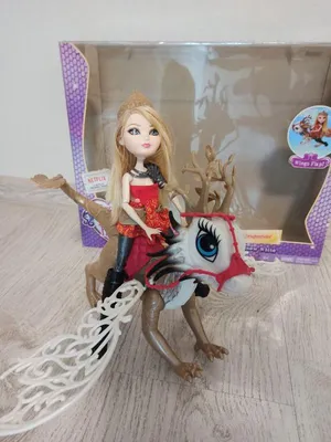 Кукла Эвер Афтер Хай Эппл Вайт Игры Драконов Ever After High Dragon Games  Apple White Doll and Braebyrn Dragon (ID#208007085), цена: 1021 ₴, купить  на 