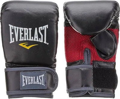 Everlast Powerlock2 Pro Laced Training Gloves Black/Grey | Pro Fight Shop