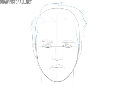 Cartoon Face Drawing - How To Draw A Cartoon Face Step By Step