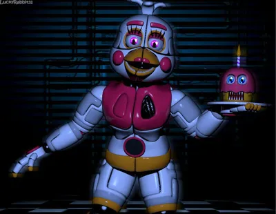 Central Place Фантайм Фокси подвижная фигурка ФНАФ (Funtime Foxy FNAF)