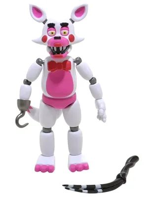 Подвижная фигурка Аниматроник Пять ночей у Funtime Foxy Подвижная фигурка  Аниматроник Пять ночей у Funtime Foxy Five Nights at Freddy's (FNAF)  (разборные, подсветка, пакет) - купить с доставкой по выгодным ценам в