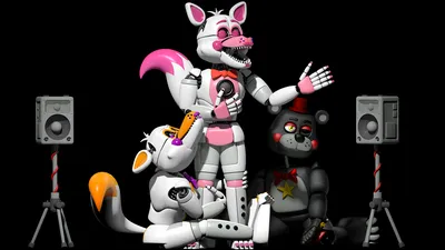 МИФЫ FNAF - FUNTIME MANGLE - ФАНТАЙМ МАНГЛ ВО ФНАФ 5 и 7 - YouTube