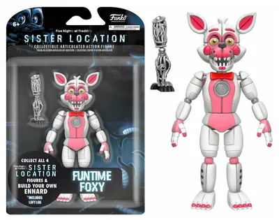 Игрушка Аниматроник Фокси Фантайм (Foxy Funtime) CHASE Funko Pop