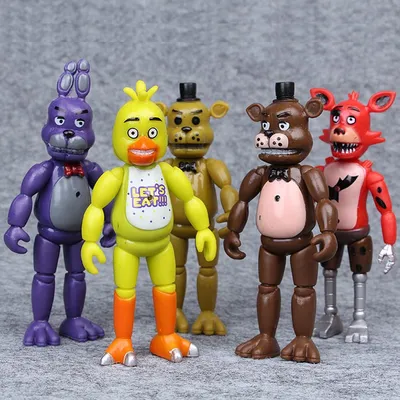 5шт / 1Сет FNAF Пять ночей в Фредди Фантайм Фредди Цирк Бэби Фантайм Фокси  купить недорого — выгодные цены, бесплатная доставка, реальные отзывы с фото  — Joom