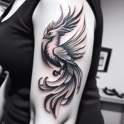 ПРОЦЕСС ТАТУИРОВКИ ПТИЦА ФЕНИКС / PHOENIX BIRD TATTOO PROCESS / 鳳凰鳥紋身流程 -  YouTube