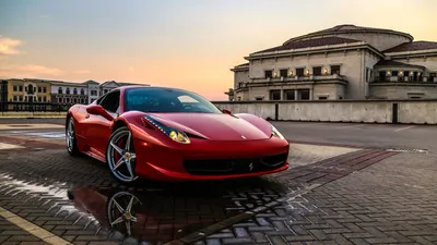 Ночной фотосет Ferrari 458 Italia / личный блог Maximoff / 