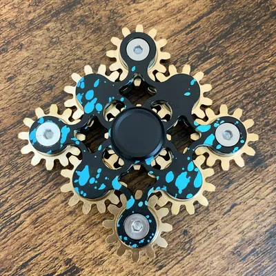 Copper Metal Fidget Spinner – Wonder Gears 3D Puzzle