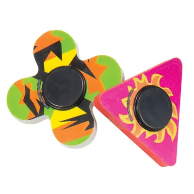 Metallic Fidget Spinner (6/unit), #88946, A-17 – 