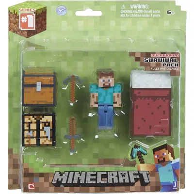 Minecraft Craft-A-Block Assortment Figures | Mattel