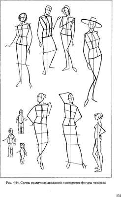 Палитра: Графическое решение фигуры человека в одежде