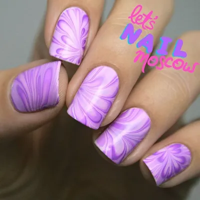 Nail art │ Purple and Lilac Cupcakes Nail Design / Polished Polyglot