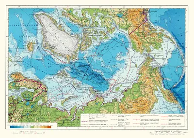 Арктика. Физическая карта | это... Что такое Арктика. Физическая карта?